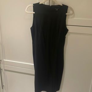 Theory black shift dress